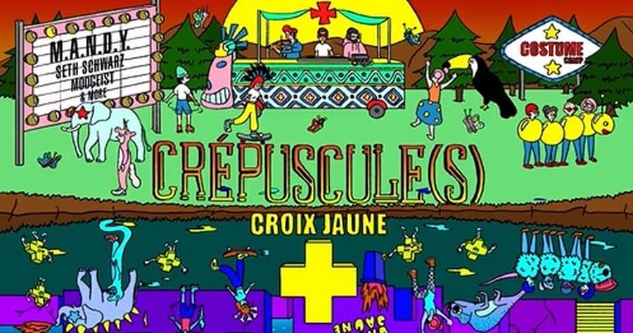 Crépuscules Croix Jaune: MANDY / Seth Schwarz (24H party)