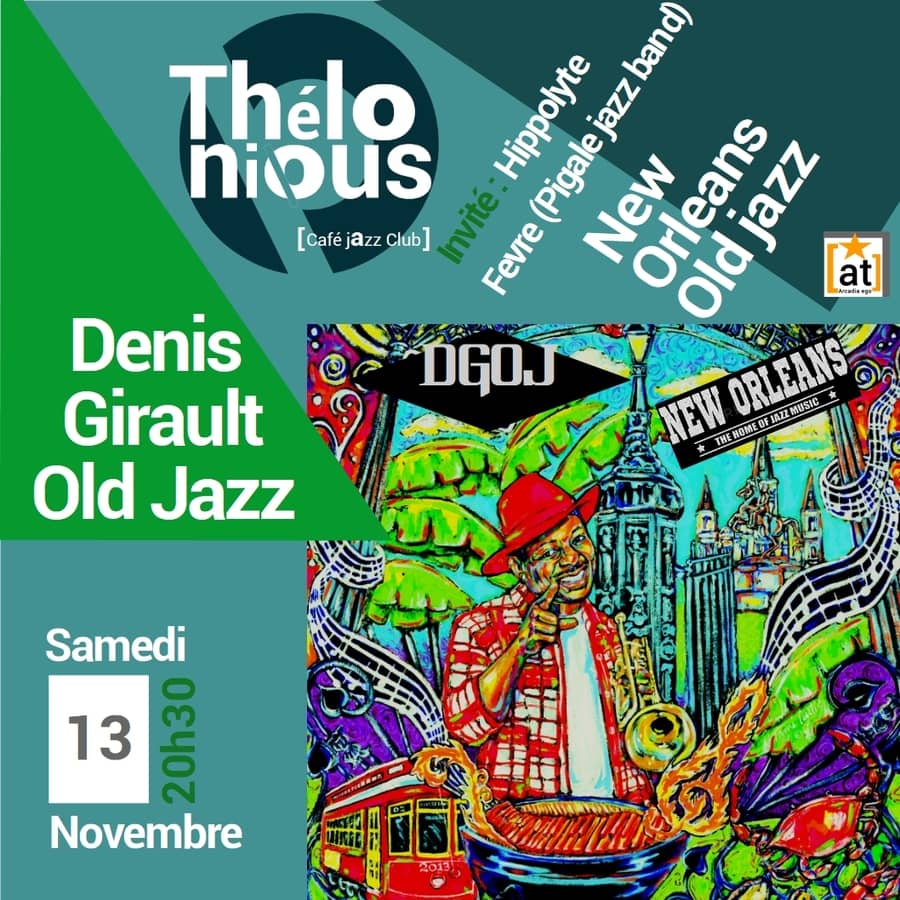 Denis Girault Old Jazz Project invite Hippolyte Fevre