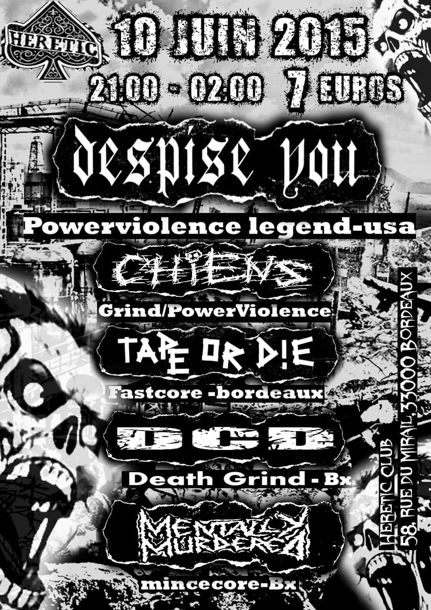 Despise you