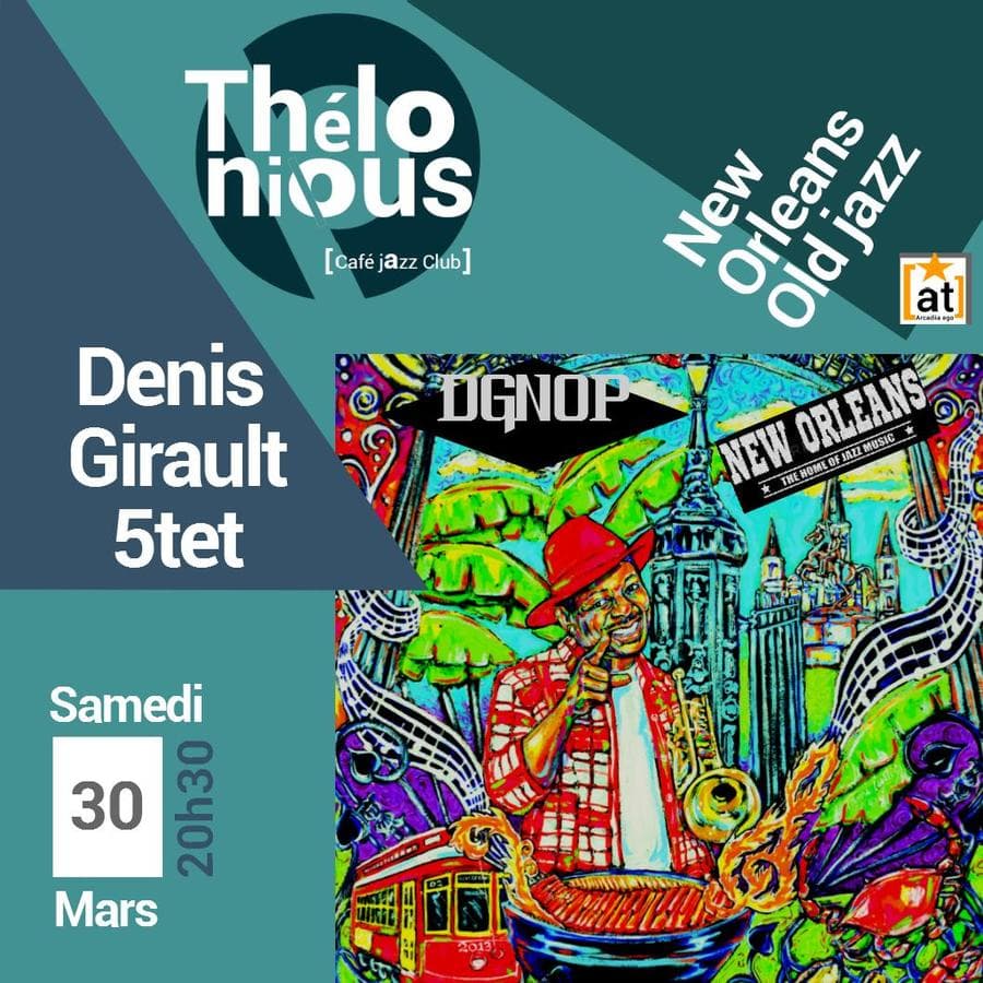 DGNOP Denis Girault 5tet : New Orleans - Old jazz