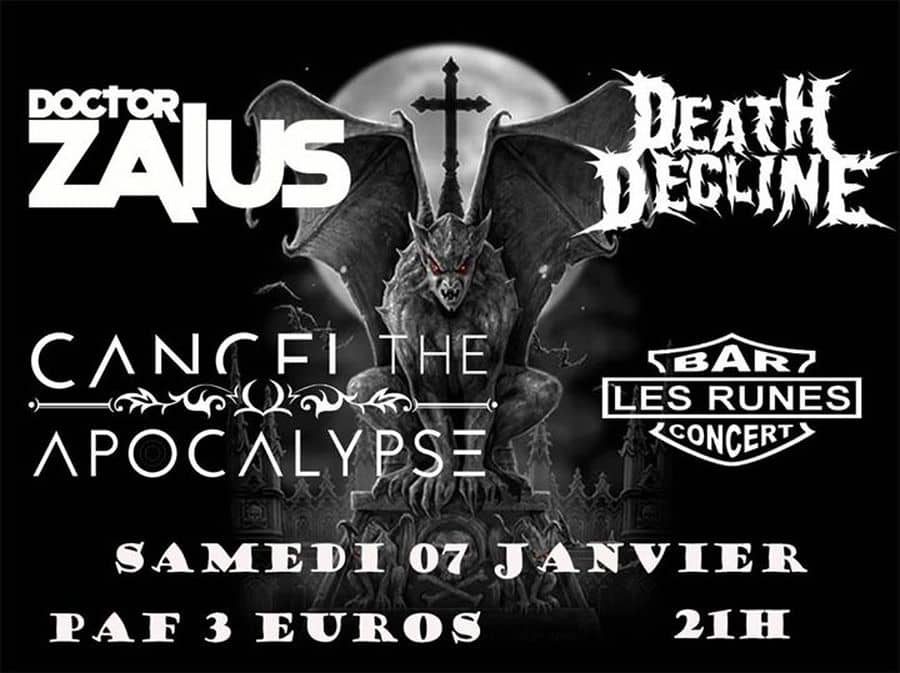 Docteur ZAIUS + Death Decline + Cancel The Apocalypse