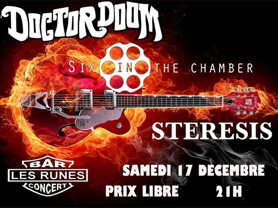 DoctoR DooM + Six In The Chamber + Sitch + Stérésis