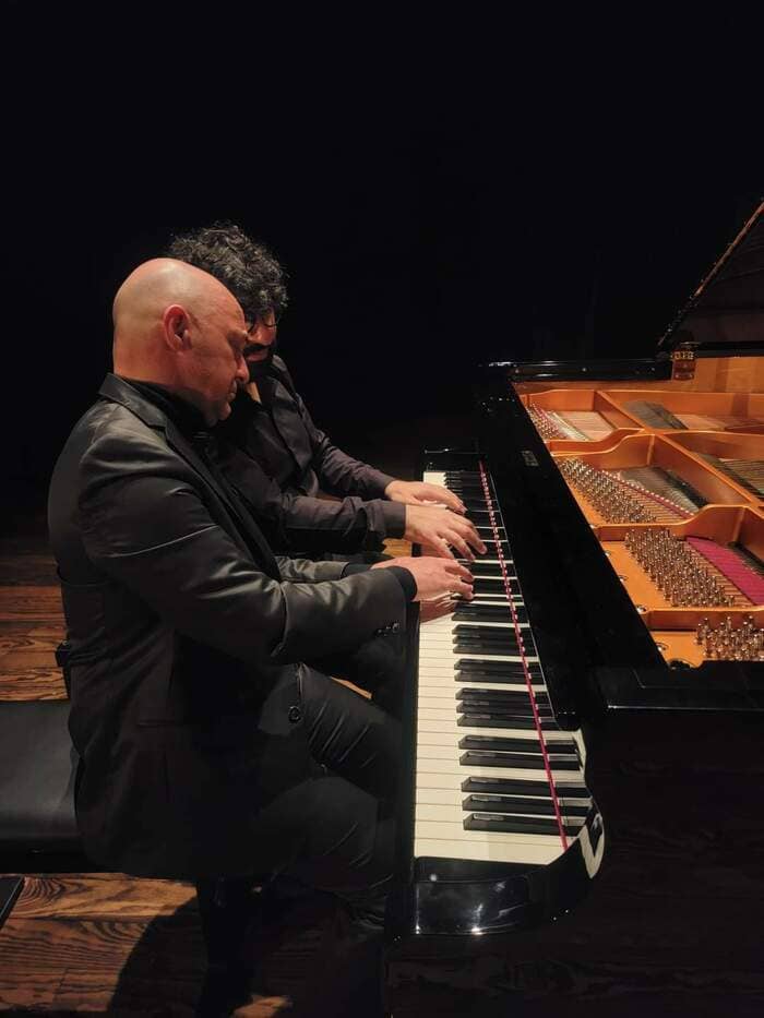 Duo OANA, piano à 4 mains avec Cyril Phélix et Artavazd Kachatrian