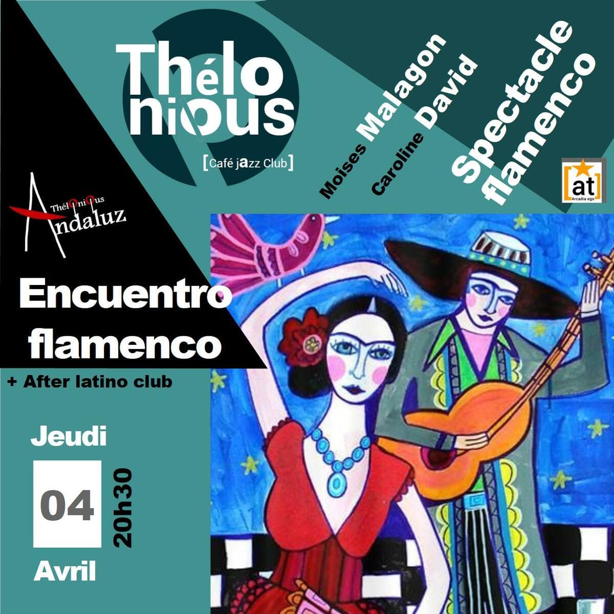 Encuentro Flamenco Caroline David + After Latino Club
