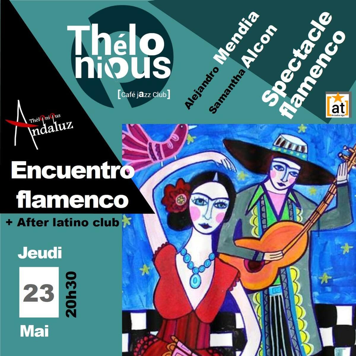 Encuentro flamenco Samantha Alcon + After Latino Club