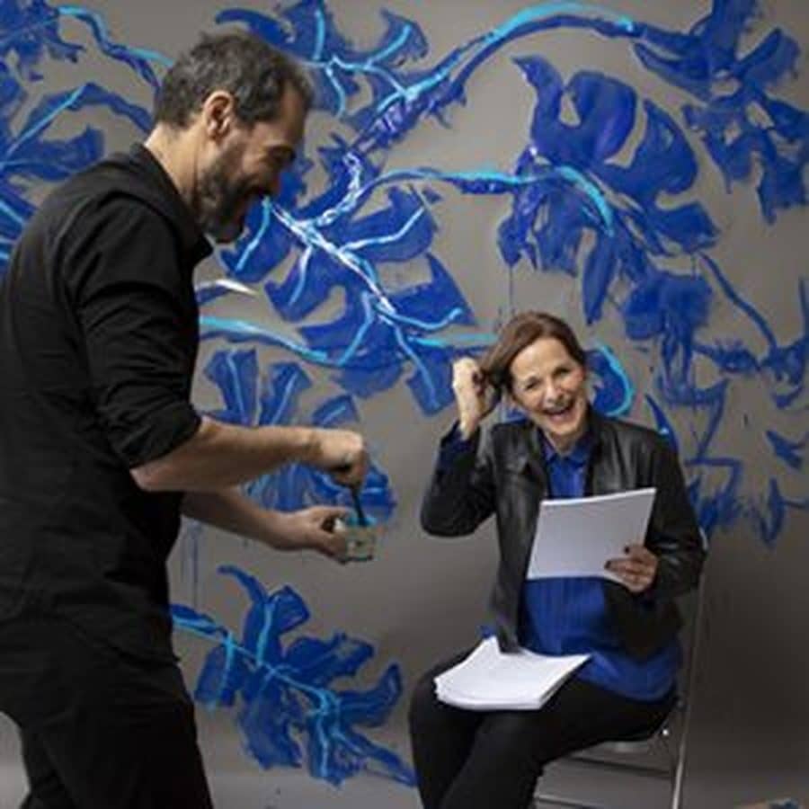 Escale du livre 2019 : 'Les confidences', Lecture en peinture avec Marie Nimier et Patrick Pleutin