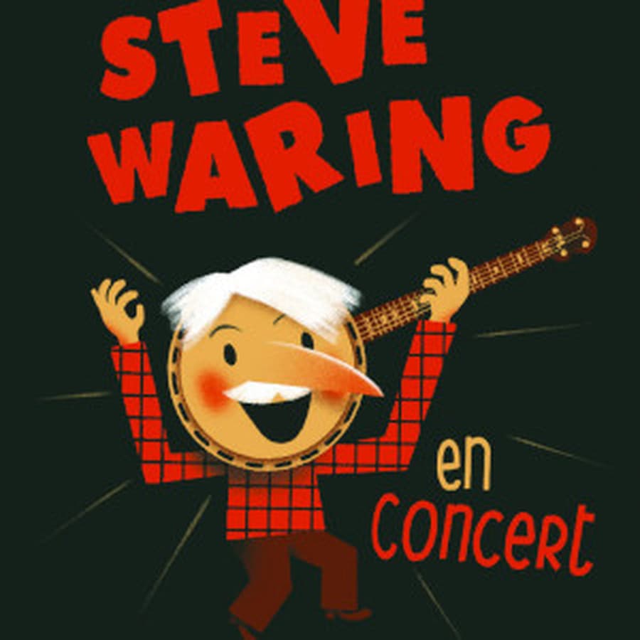 Escale du livre 2019 : 'Steve Waring', Concert dessiné avec Thomas Baas et Steve Waring