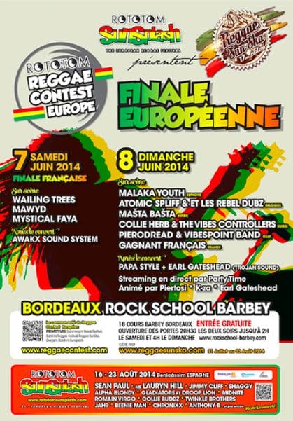 European Reggae Contest - Finale Française