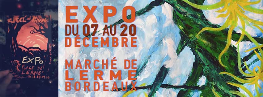 Expo Peinture / Rituel de Passage / Bordeaux (déc) / Davy Trouilh