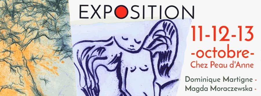 Exposition éphémère de Dominique Martigne et Magda Moraczewska