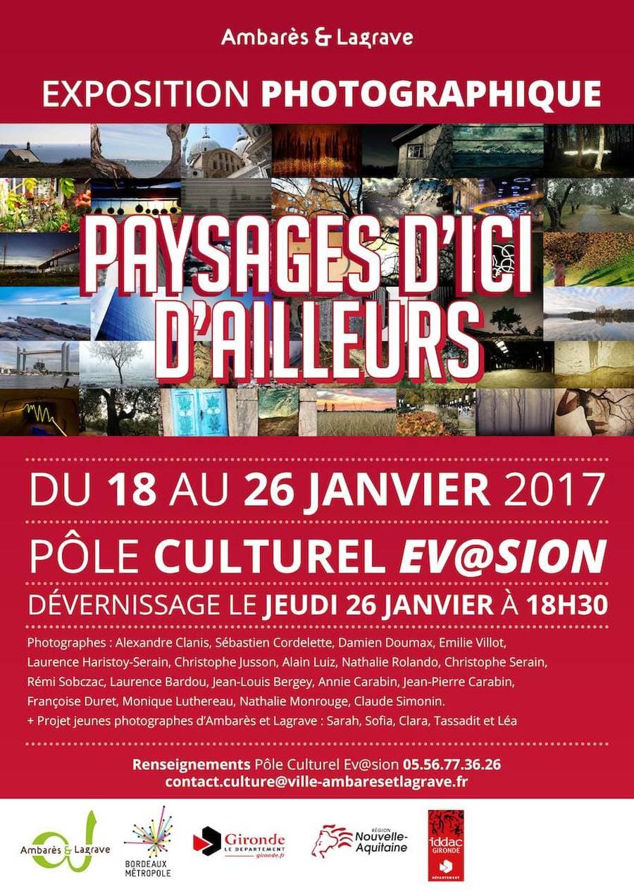 Exposition photographique ''Paysages d’ici d’ailleurs''