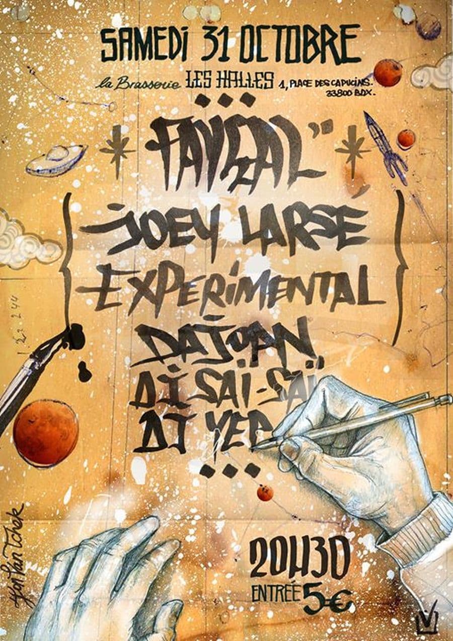 Fayçal + Joey Larsé + EXPérimental + Dajoan