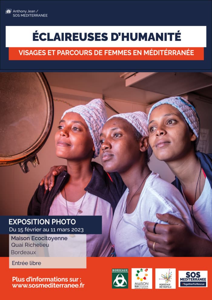 « Femmes, Eclaireuses d’humanité » par SOS MÉDITERRANNÉE