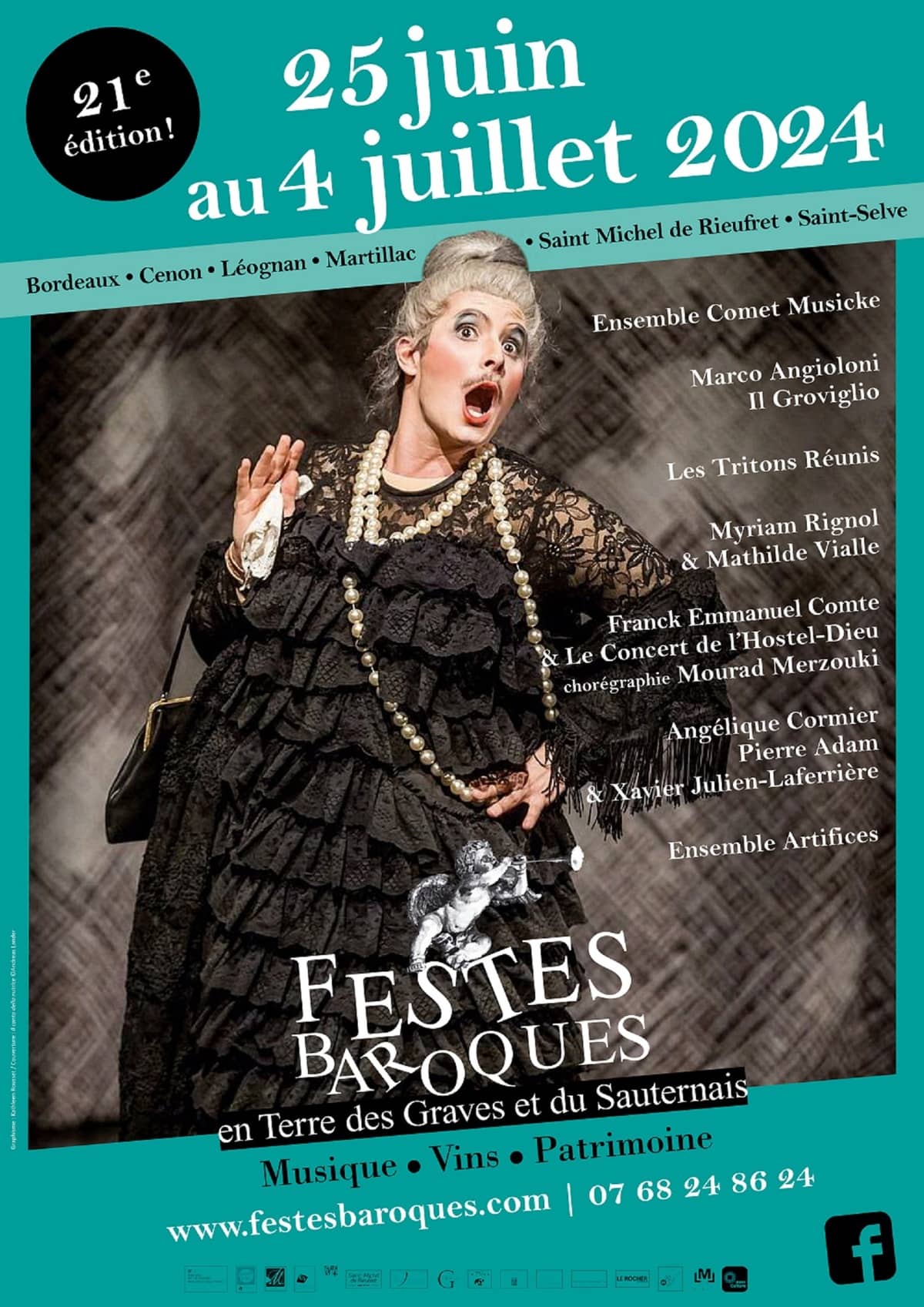 Festes Baroques 2024 - Guerra Amorosa avec l’ensemble Comet Musicke