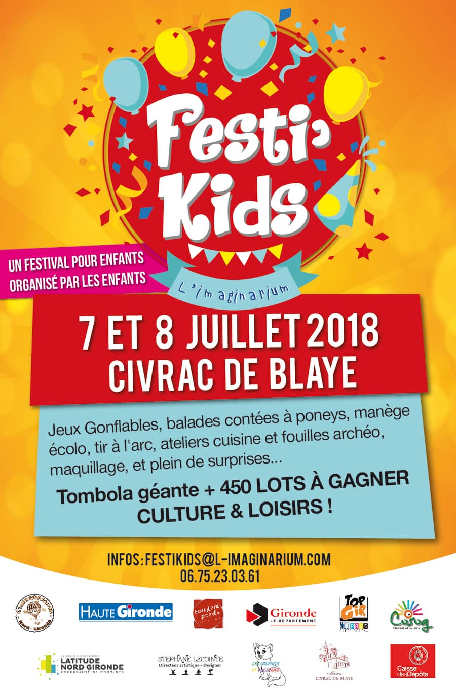 Festi'Kids : le Festival pour enfants organisé par les enfants