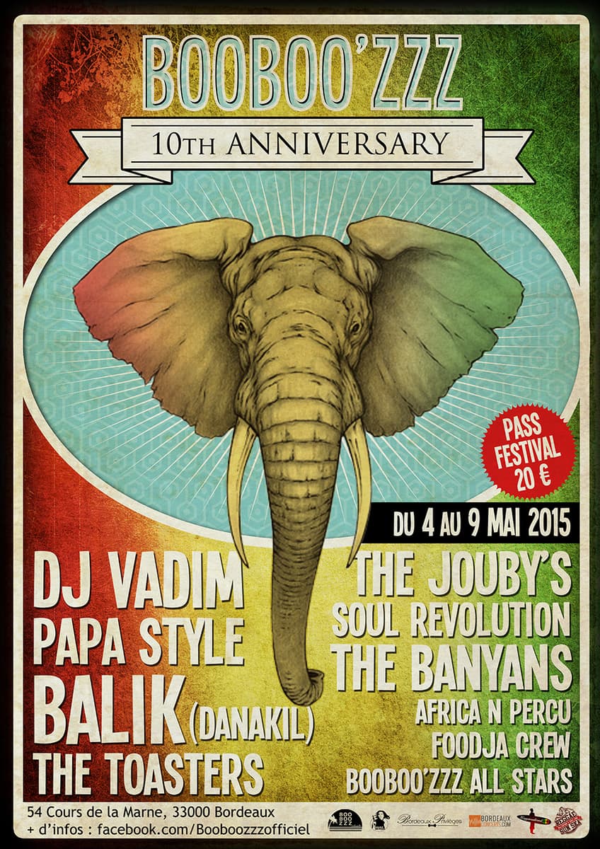 FESTIVAL BOOBOO'ZZZ : TEN YEARS ANNIVERSARY