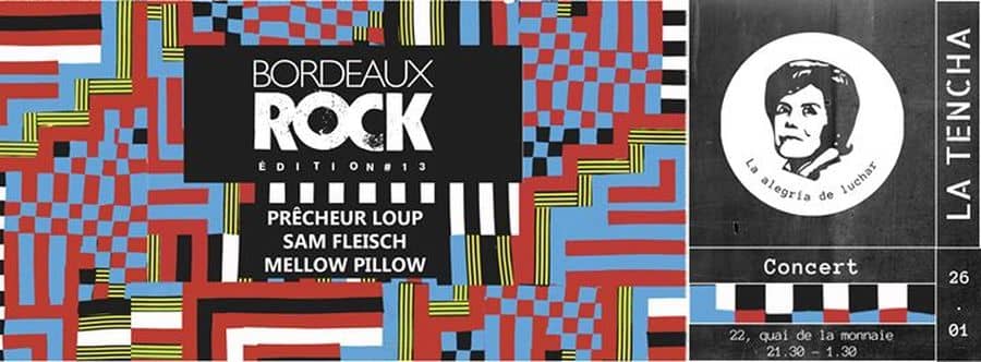 Festival Bordeaux Rock #13 : avec Mellow Pillow + Sam Fleisch + Prêcheur Loup