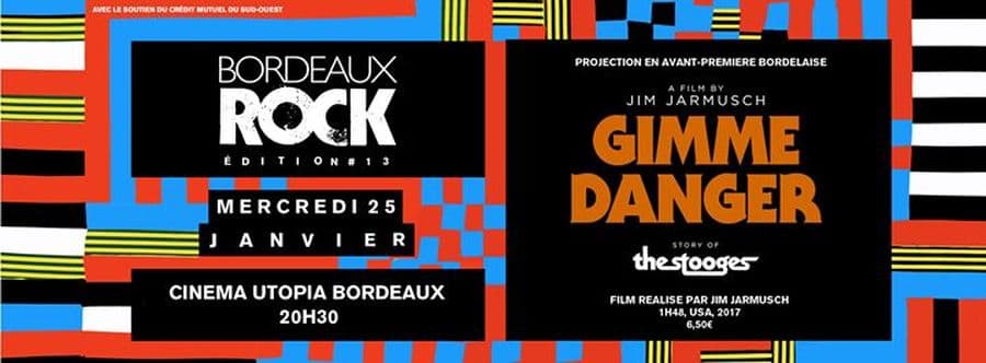 Festival Bordeaux Rock #13 - Gimme Danger (film sur les Stooges)