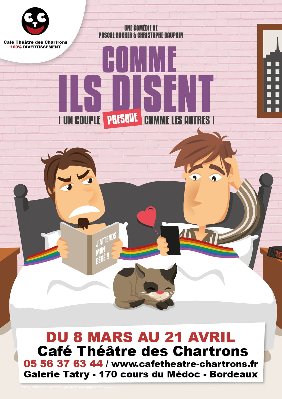 Festival les Fous Rires de Bordeaux : « COMME ILS DISENT »