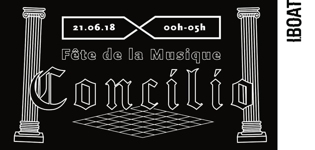 FÊTE DE LA MUSIQUE : avec CONCILIO (BINARYSOUND x LES VIATIQUES)