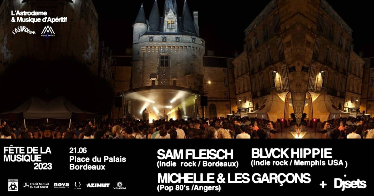 FETE DE LA MUSIQUE / L'ASTRODOME X MUSIQUE D'APERITIF