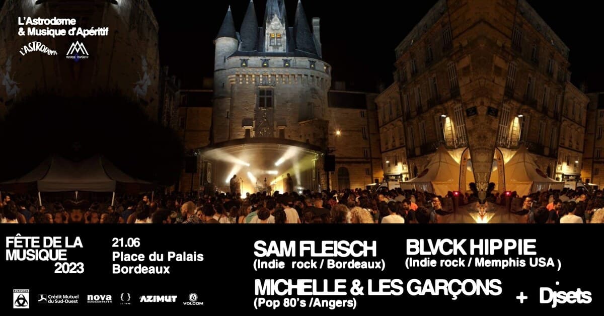 FETE DE LA MUSIQUE / L'ASTRODOME X MUSIQUE D'APERITIF