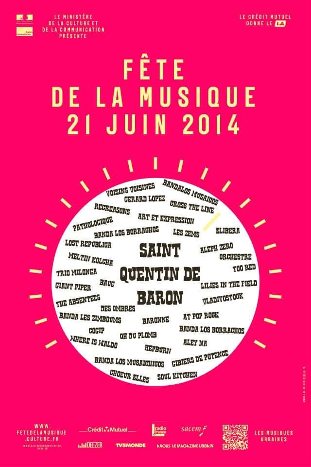 Fête de La Musique St quentin de Baron