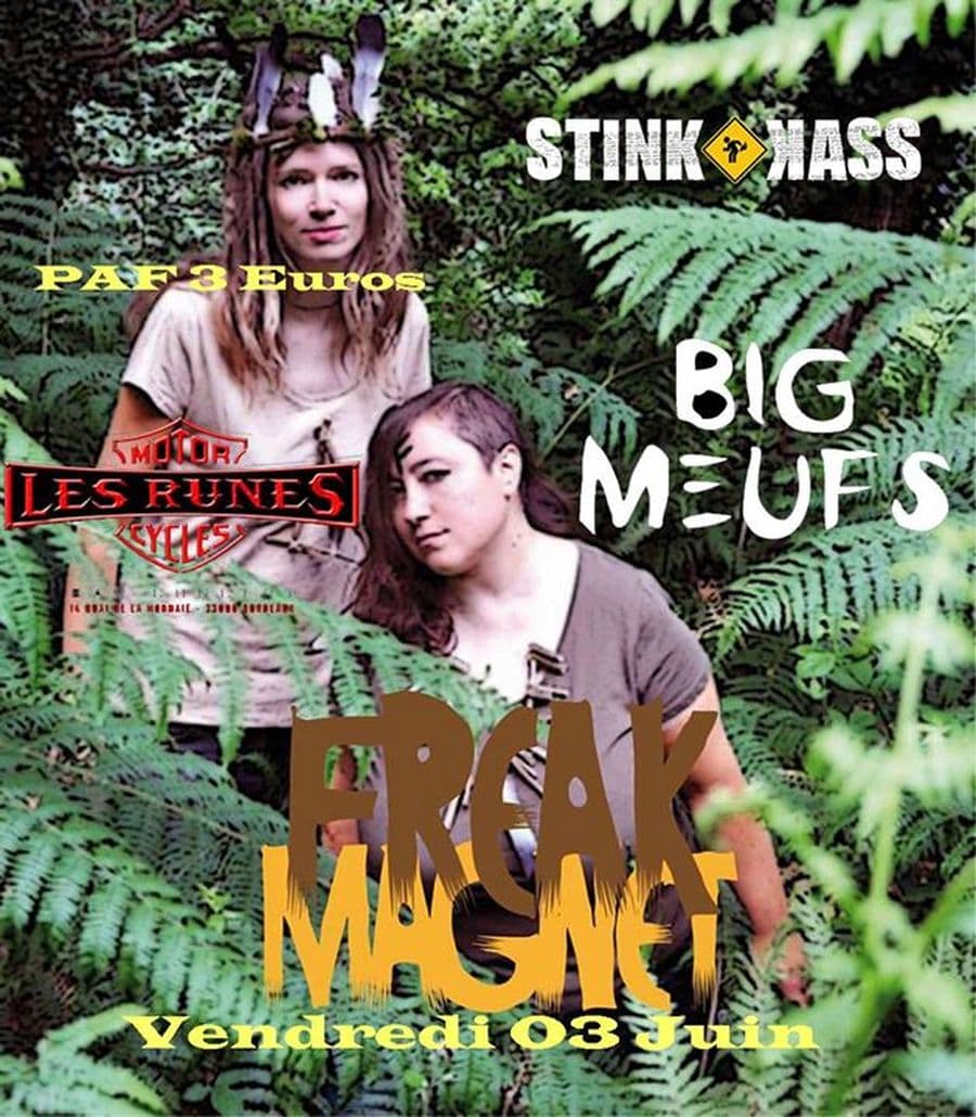 Freak Magnet + Big Meuf + Stinkkass