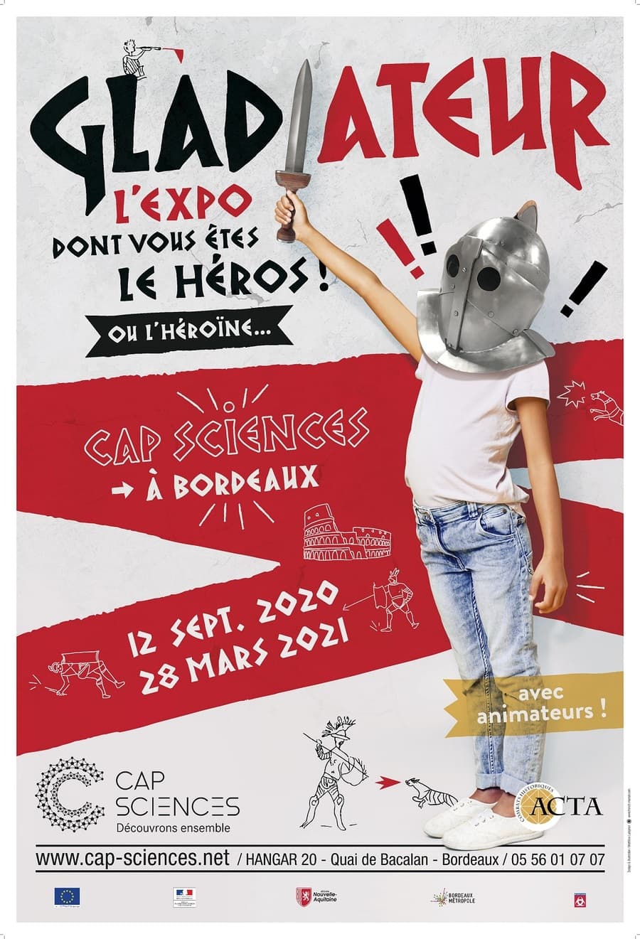 Gladiateur, L'expo dont vous êtes le héros ou l'héroïne !