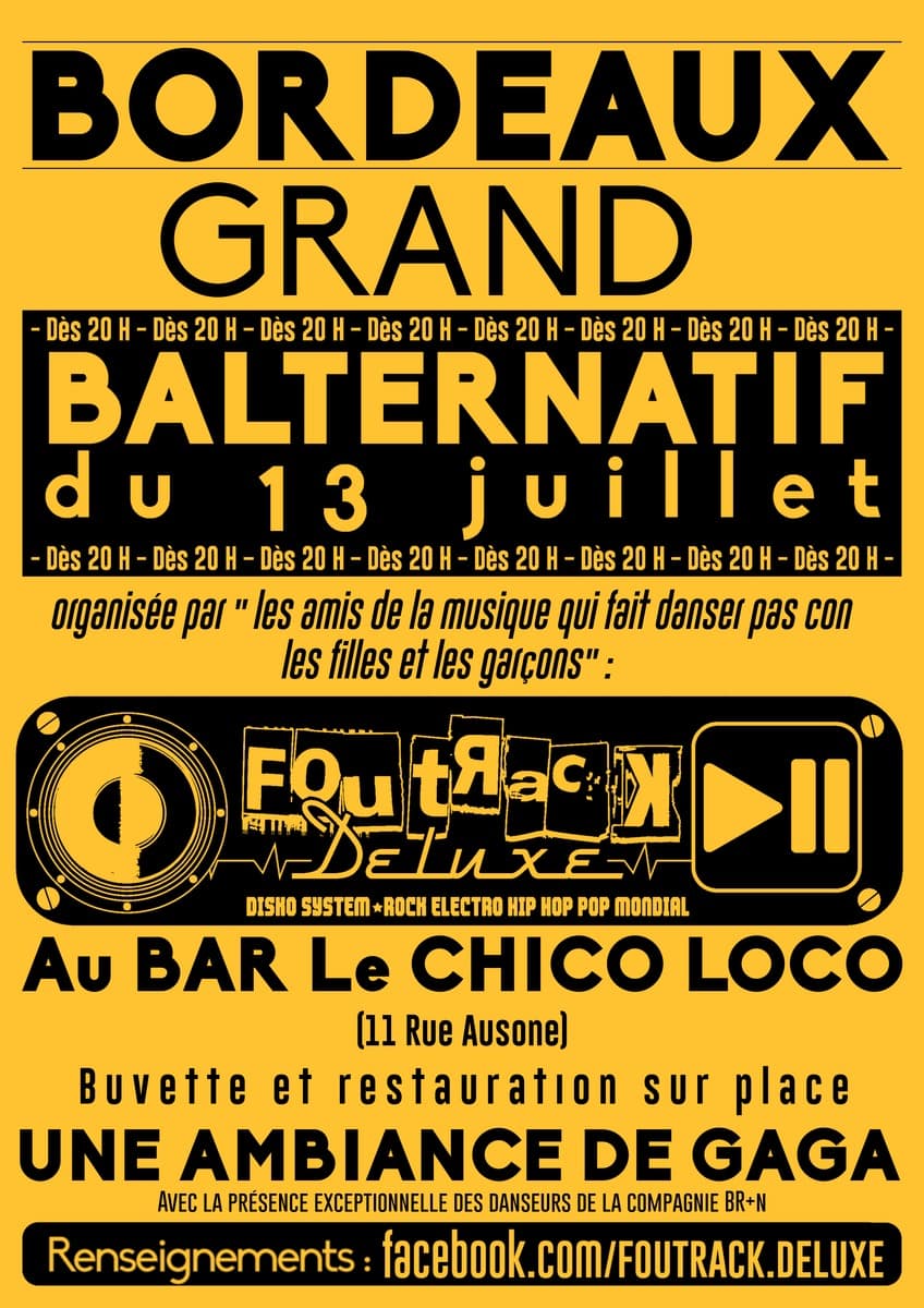 Grand Bal Alterno du 13 juillet