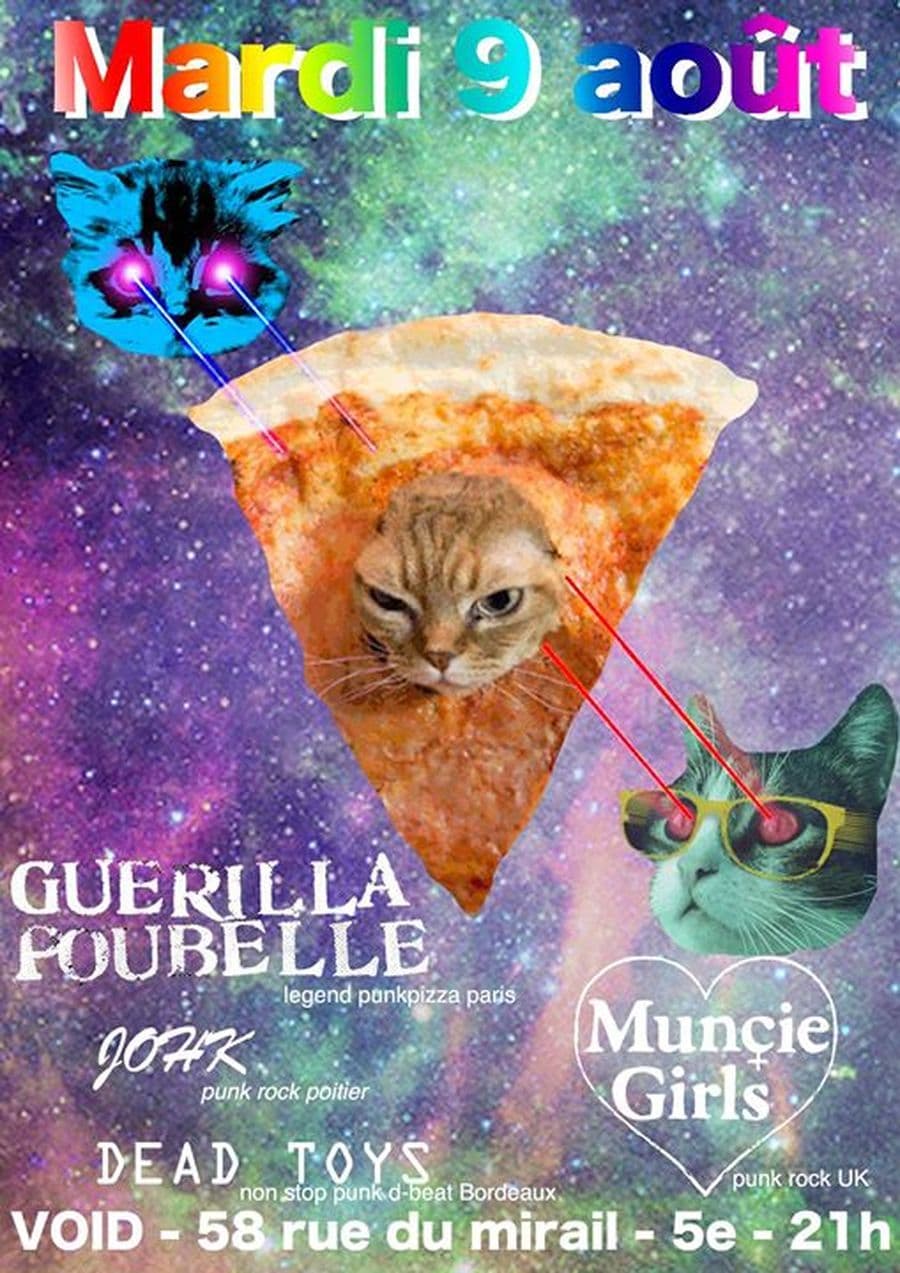 Guerilla Poubelle + Muncie GIRLS + JOHK + DEAD TOYS