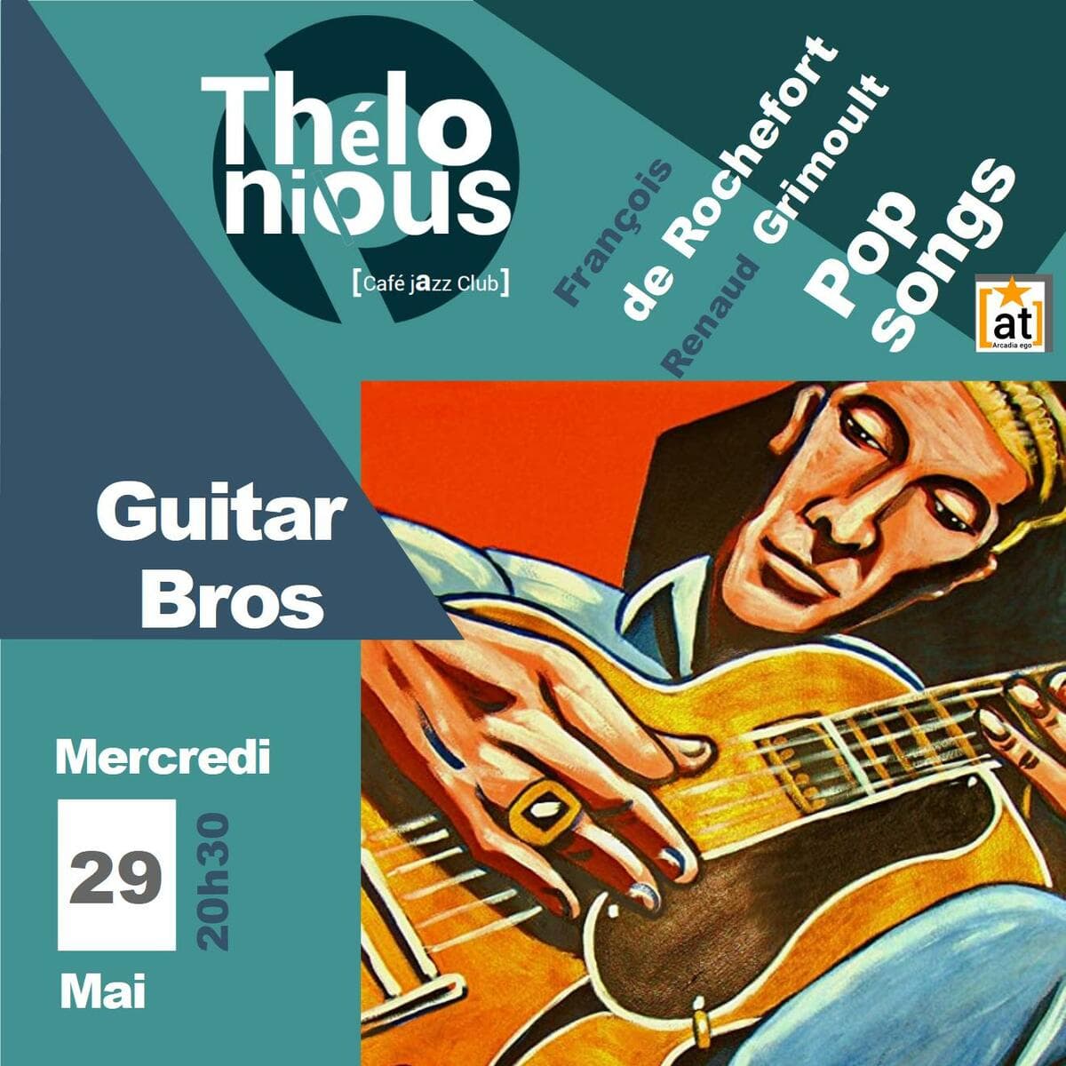 Guitar Bros + dégustation musicale 'Les vins 100% Bordeaux et côtes'