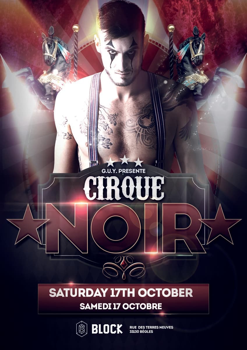 G.U.Y CIRQUE NOIR