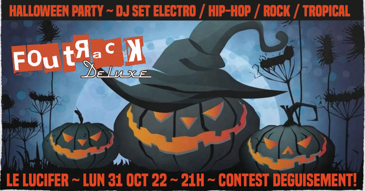HALLOWEEN LUCIFER PARTY - Foutrack Deluxe DJ Set