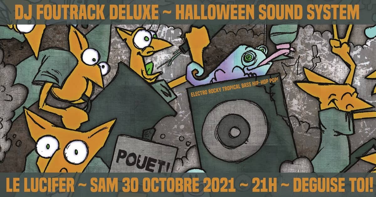 Halloween Sound System - DJ Set Foutrack Deluxe