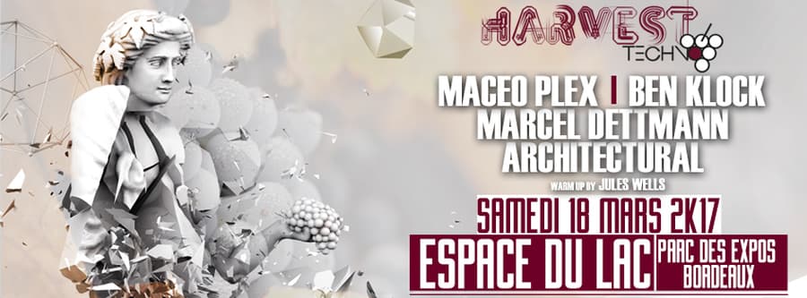 Harvest Techno : avec Maceo Plex, Ben Klock, Marcel Dettmann...