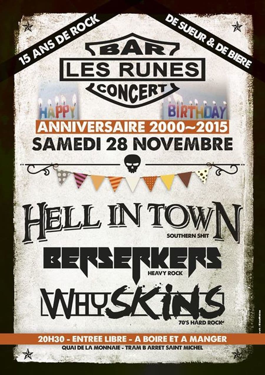 Hell In Town + Berserkers + Whyskins