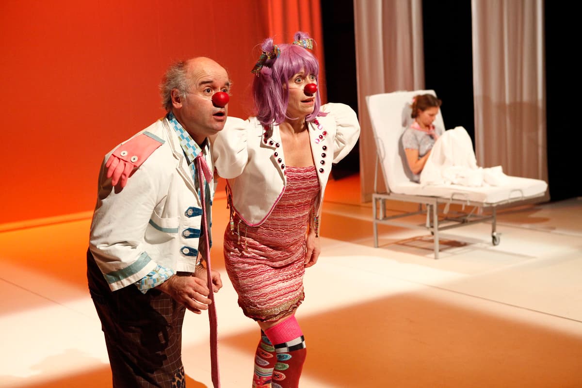 ''Hors-piste, histoires de clowns à l'hôpital'', par Le Rire Médecin