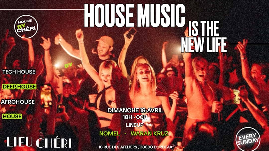 HOUSE BY CHÉRI EP#2 : PARTY 100% HOUSE MUSIC