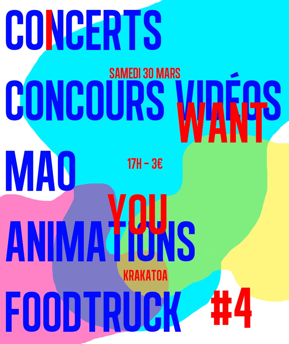 I WANT YOU #4 : LE FESTIVAL DE LA JEUNE CRÉATION