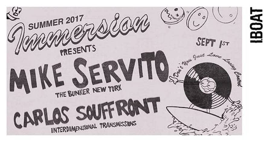 Immersion : avec Mike Servito + Carlos Souffront + Levrey