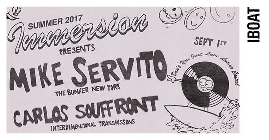 Immersion : avec Mike Servito + Carlos Souffront + Levrey