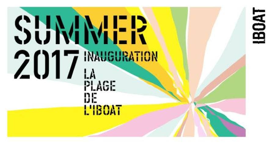 Inauguration de la Plage de l'Iboat et de la Saison d'été 2017