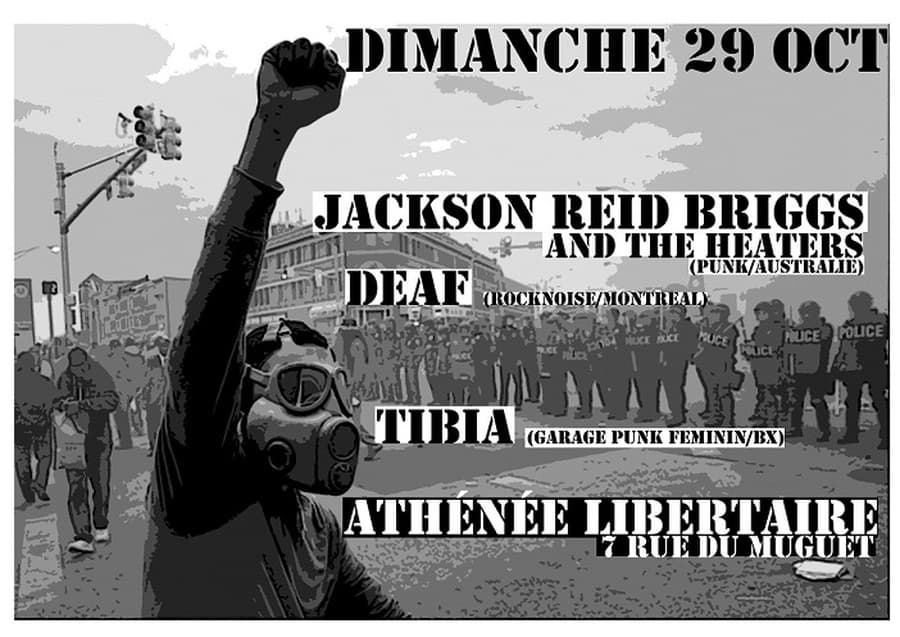 JACKSON REID BRIGGS & The Heaters + DEAF + TIBIA