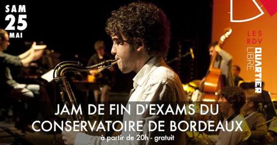Jam de fin d'exams du Conservatoire de Bordeaux