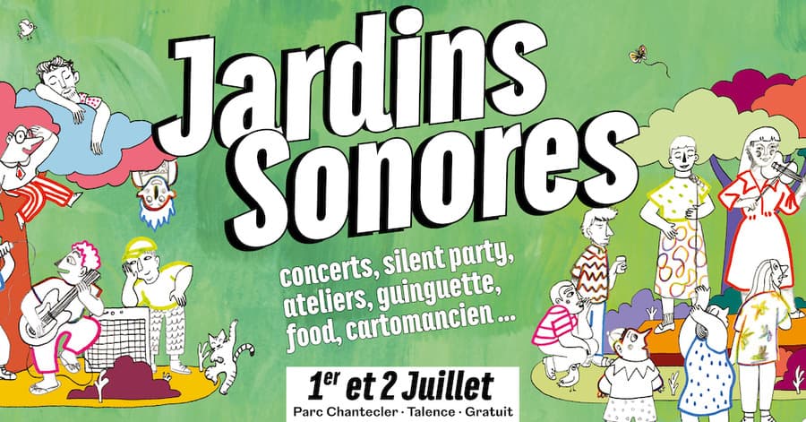 Jardins Sonores - Concerts · Créations · Ateliers · Expériences musicales