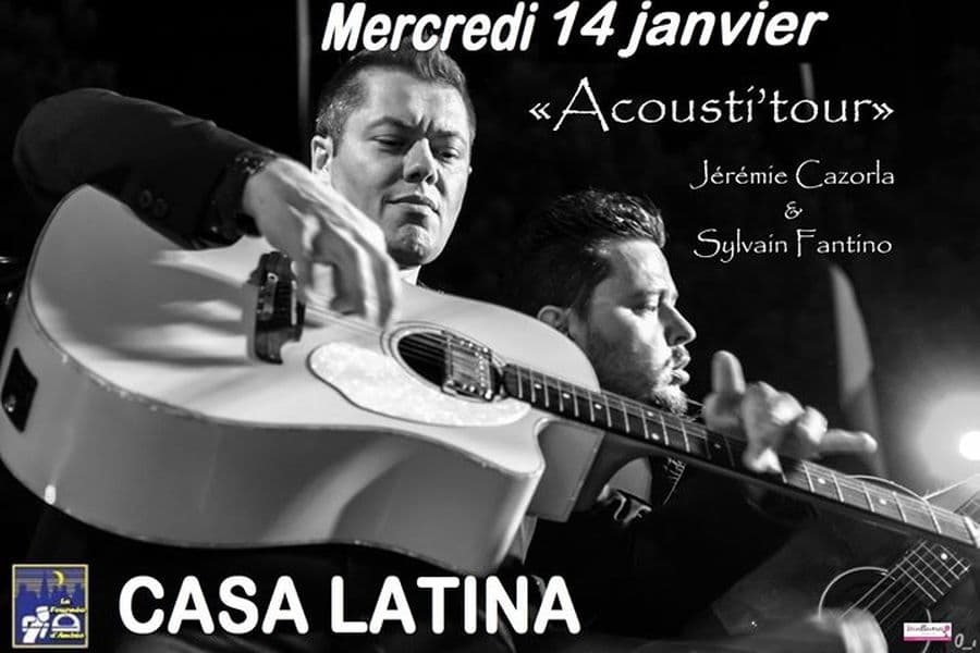 Jérémie Cazorla et Sylvain Fantino ''Acousti'tour''
