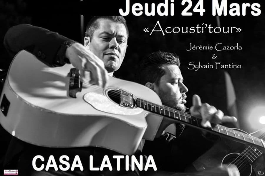 Jérémie Cazorla et Sylvain Fantino ''Acousti'tour''