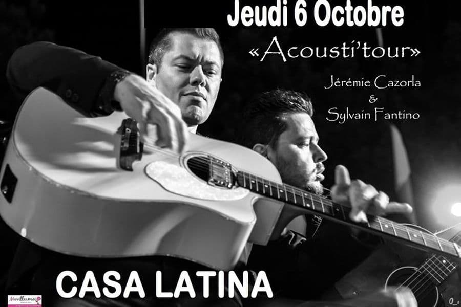 Jérémie Cazorla et Sylvain Fantino ''Acousti'tour''