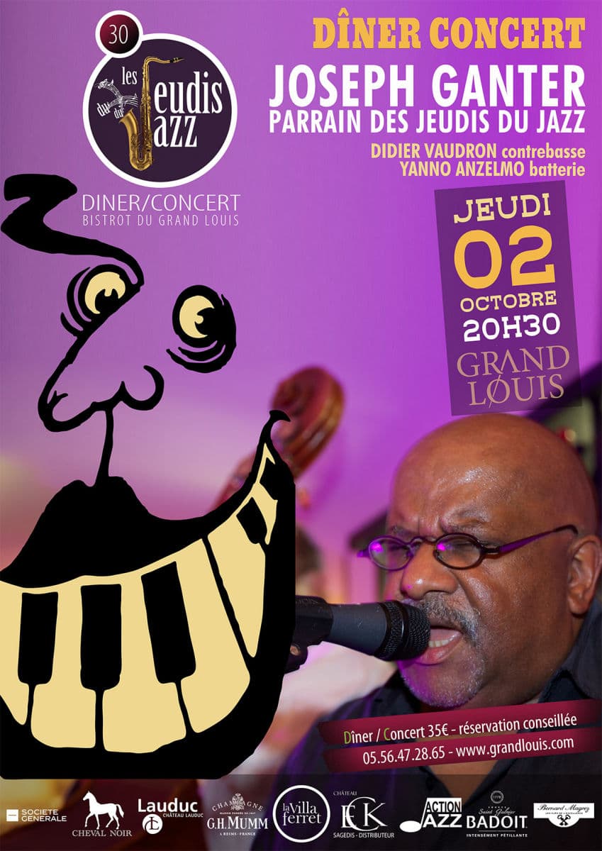 JOSEPH GANTER en trio